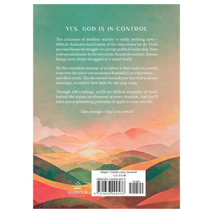 God is in control devotional book for women 
