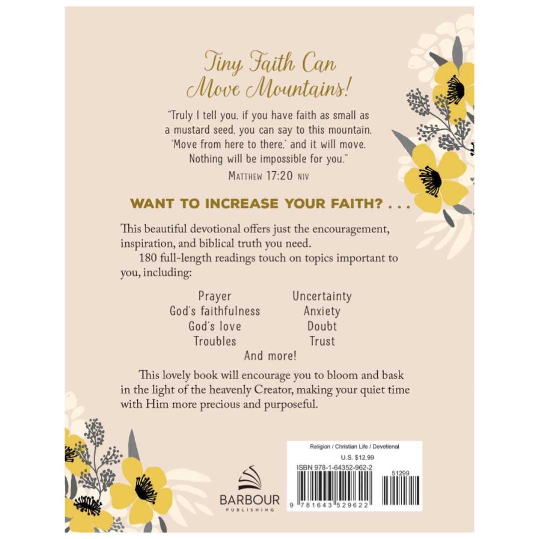 mustard seed of faith devotional book for women  