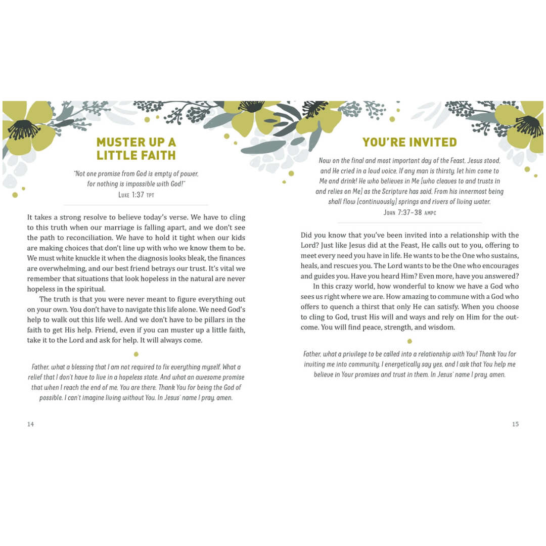 mustard seed of faith devotions and prayers for women  