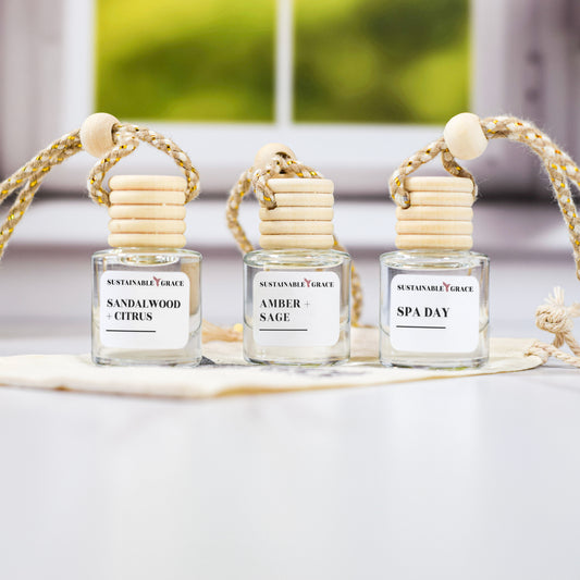 sustainable grace non-toxic car air freshener diffusers 