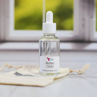 malibu cindy car diffuser refill bottle 