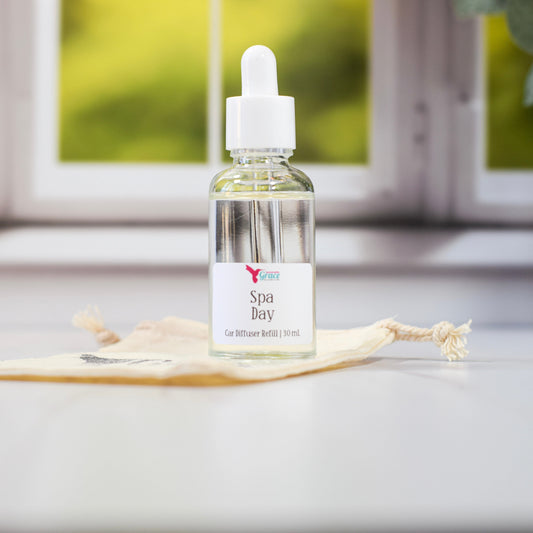 spa day car air freshener oil refill 