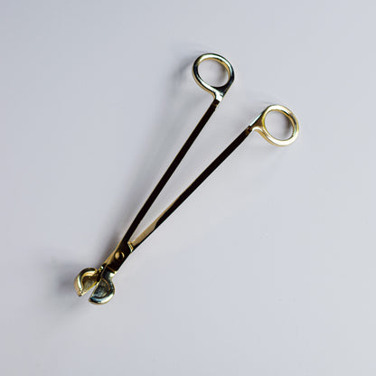 Gold Lighter & Wick Trimmer Set
