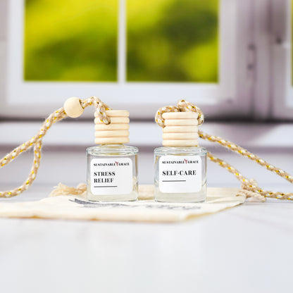 self care and stress relief car diffuser bundle 
