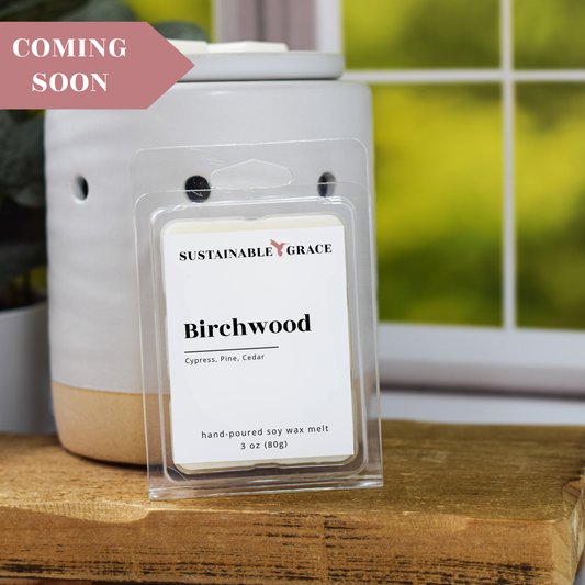 birchwood wax melts from sustainable grace