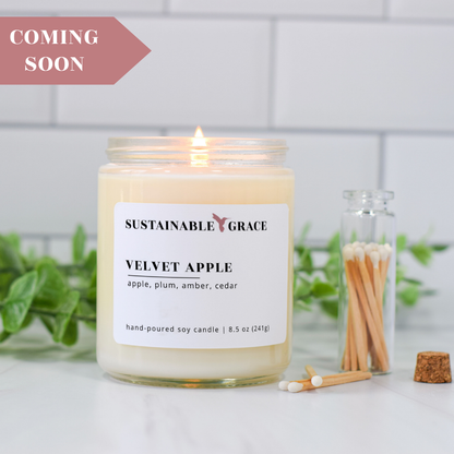 Velvet Apple Candle